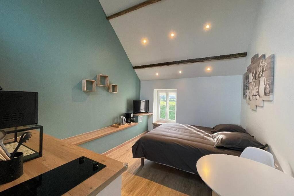 Studio Independant 2 Pers - Chatillon Sur Colmont La Petite Gare エクステリア 写真